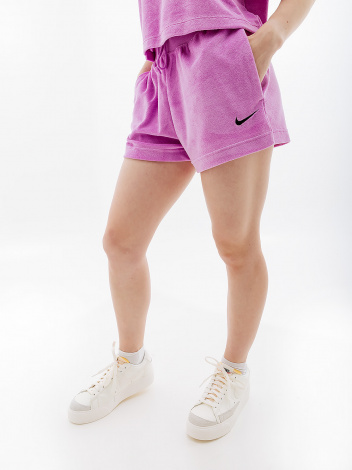 Шорти жіночі Nike W NSW TRRY SHORT MS фіолетові FJ4899-532