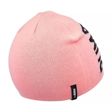 Шапка подростковая Puma ESS CLASSIC CUFFLESSBEANIE JR розовая 2346104