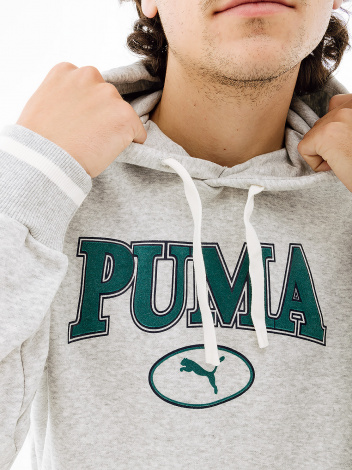 Худі Puma HOODIE світло-сіре 67601704