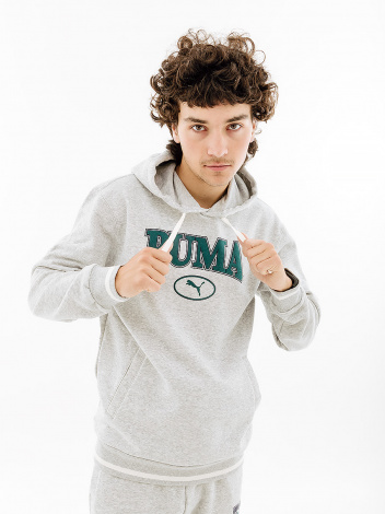 Худі Puma HOODIE світло-сіре 67601704
