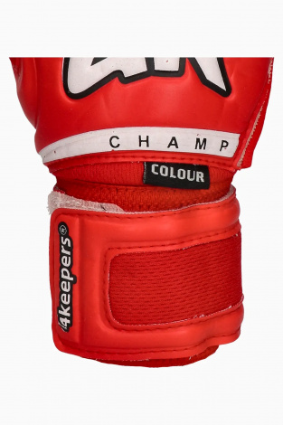 Детские вратарские перчатки 4keepers Champ Colour Red RF2G Junior - красный