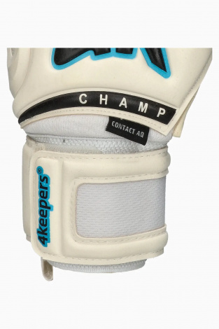 Воротарські рукавички 4keepers Champ AQ Contact VI HB - Білий