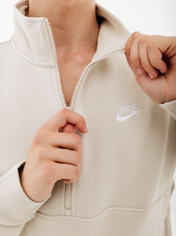 Реглан Nike CLUB BB HZ TOP бежевий DD4732-073