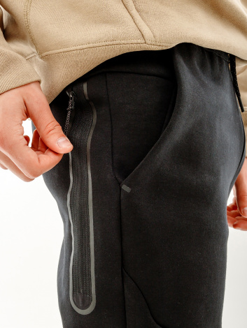 Спортивні штани Nike NK TCH FLC GX JGGR чорні DX0581-010