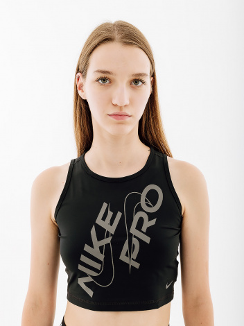 Топ жіночий Nike CROP TANK GRX чорний FB5261-010