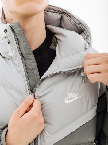 Куртка Nike NK SF WR PL-FLD HD JKT сіра FB8185-077