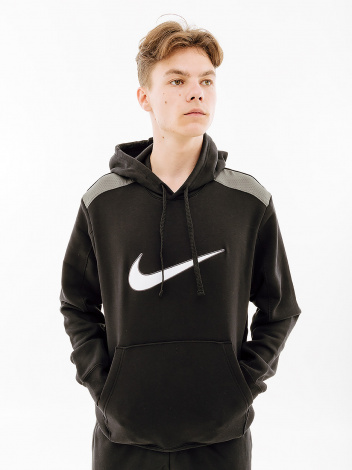 Худі Nike FLC HOODIE BB чорне FN0247-010