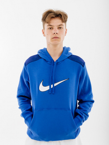Худі Nike FLC HOODIE BB синє FN0247-480