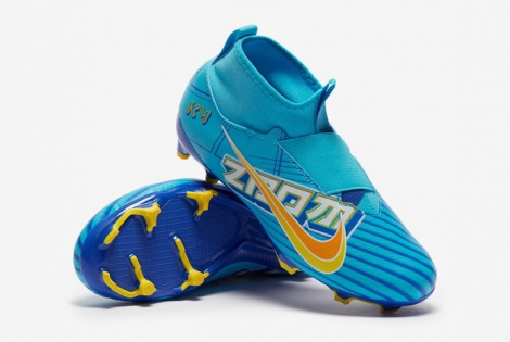 Дитячі футбольні бутси Nike Air Zoom Mercurial Superfly 9 Academy x Mbappe MG Junior DO9790-400