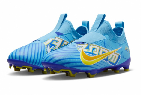 Детские футбольные бутсы Nike Air Zoom Mercurial Vapor 15 Academy x Mbappe MG Junior DV0735-400