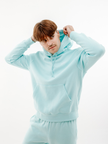 Толстовка Nike CLUB HOODIE PO BB м'ятна BV2654-346