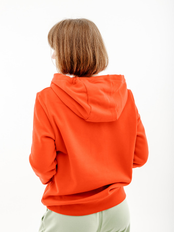 Толстовка жіноча Nike CLUB HOODIE STD червона DQ5471-657