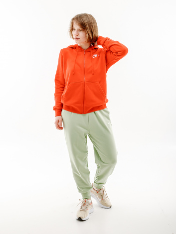 Толстовка жіноча Nike CLUB HOODIE STD червона DQ5471-657