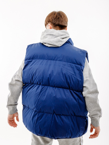 Жилетка Nike M NK CLUB PUFFER VEST темно-синяя FB7373-410