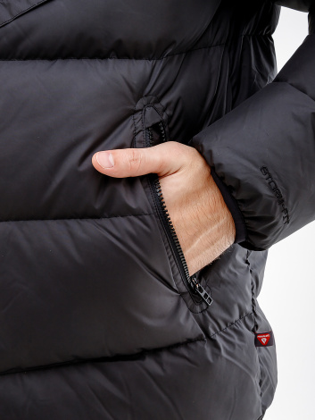 Куртка Nike M NK SF WR PL-FLD HD JKT черная FB8185-010