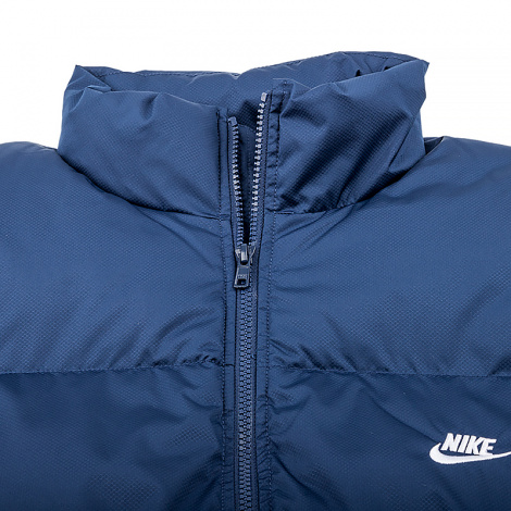 Куртка Nike M NK CLUB PUFFER JKT темно-синя FB7368-410
