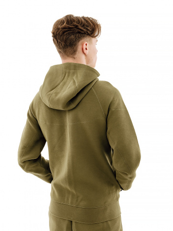 Толстовка Nike M NK TCH FLC FZ WR HOODIE оливкова FB7921-222