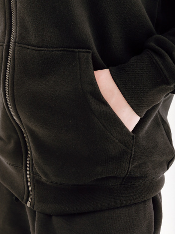 Толстовка жіноча Nike FLC PARK20 FZ HOODIE чорна CW6955-010