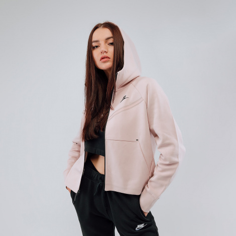 Женская толстовка Nike FLC WR ESSNTL FZ HDY