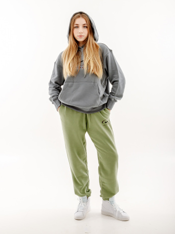 Худі жіноче Nike NS FLC OS PO HD SWSH сіре FN7698-084