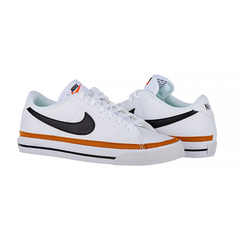 Кеди жіночі Nike COURT LEGAC NN біло-чорні DH3161-100