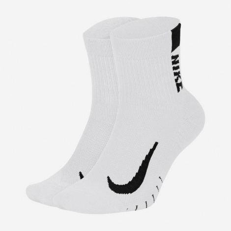 Шкарпетки Nike U NK MLTPLIER ANKLE 2PR білі SX7556-100