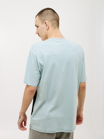 Футболка Puma POWER COLORBLOCK TEE бірюзово-біло-чорна 67892922