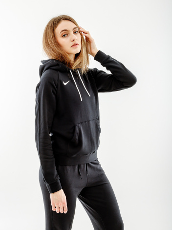 Худі жіноче Nike FLC PARK20 PO HOODIE чорне CW6957-010