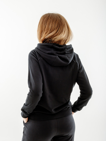 Худі жіноче Nike FLC PARK20 PO HOODIE чорне CW6957-010