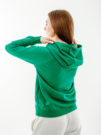Худі жіноче Nike FLC PARK20 PO HOODIE зелене CW6957-302