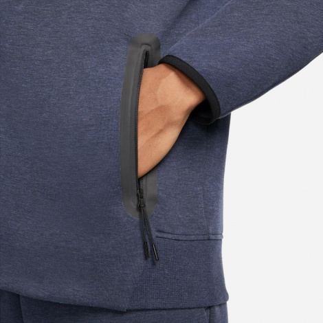 Толстовка Nike NK TCH FLC FZ WR HOODIE синя FB7921-473