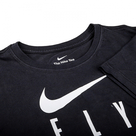 Футболка жіноча Nike W NK DF SWOOSH FLY GRX TEE чорна FQ6606-010
