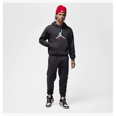 Толстовка Nike MJ ESS FLC BASELINE HOODIE чорна FD7545-010