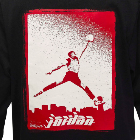 Лонгслів Nike MJ BRAND LS GFX CREW чорний FN5976-010