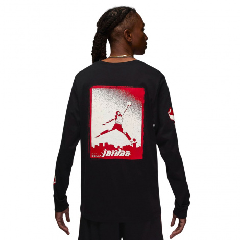 Лонгслів Nike MJ BRAND LS GFX CREW чорний FN5976-010