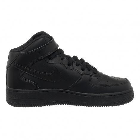 Кеди дитячі Nike AIR FORCE 1 MID (GS) чорні DH2933-001