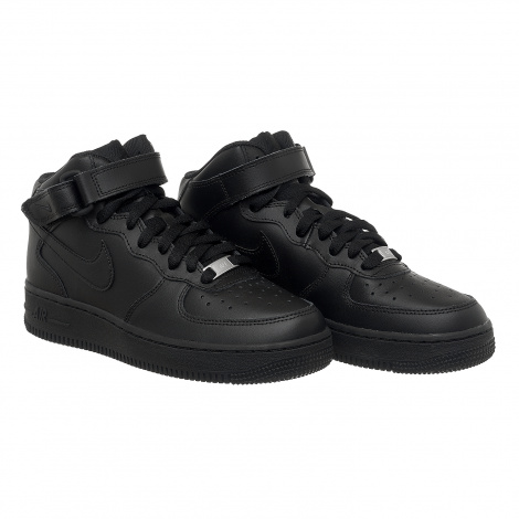 Кеди дитячі Nike AIR FORCE 1 MID (GS) чорні DH2933-001