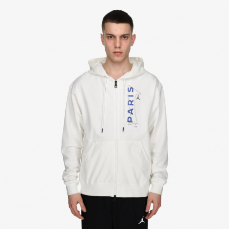 Толстовка Nike JORDAN MJ PSG FLC FZ біла DN6150-100