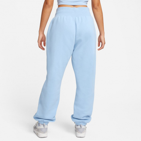 Спортивные штаны женские Nike W NSW PHNX FLC HR OS голубые DQ5887-441