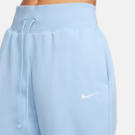 Спортивные штаны женские Nike W NSW PHNX FLC HR OS голубые DQ5887-441