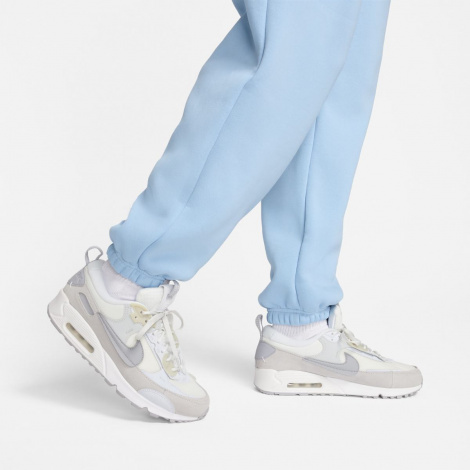 Спортивные штаны женские Nike W NSW PHNX FLC HR OS голубые DQ5887-441