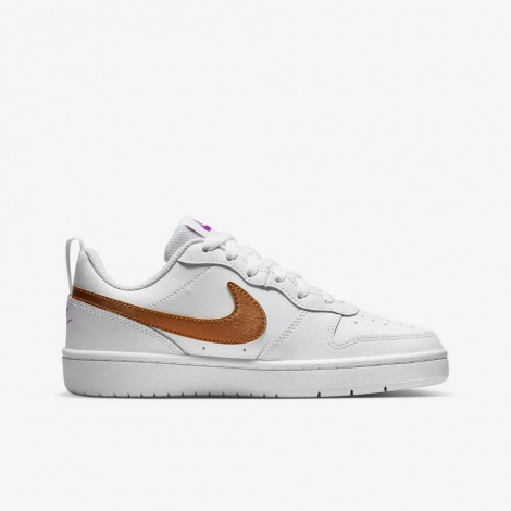 Кросівки дитячі Nike COURT BOROUGH LOW 2 SE (GS) білі DQ5979-100