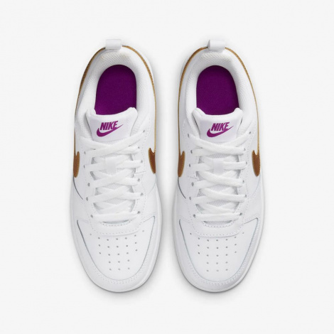 Кросівки дитячі Nike COURT BOROUGH LOW 2 SE (GS) білі DQ5979-100