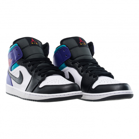 Кросівки Nike JORDAN AIR 1 MID різнокольорові DQ8426-154