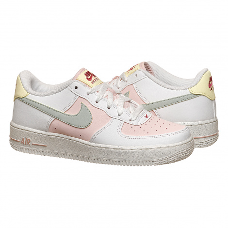 Кросівки дитячі Nike AIR FORCE 1 IMPACT GS біло-рожеві DR4853-100