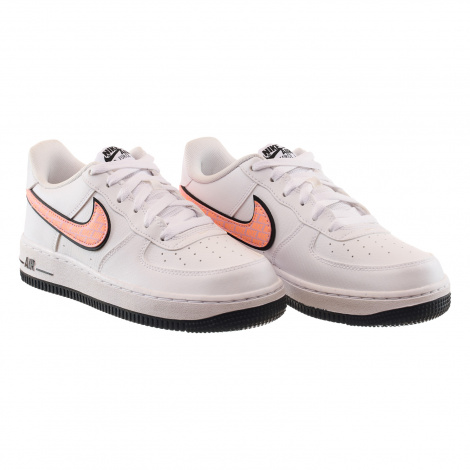 Кросівки дитячі Nike AIR FORCE 1 GS біло-рожеві DZ6307-100