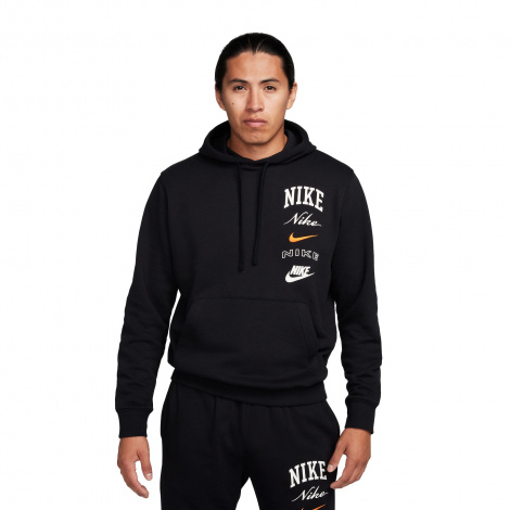 Худі Nike M NK CLUB BB PO HDY STACK GX чорне FN2634-010