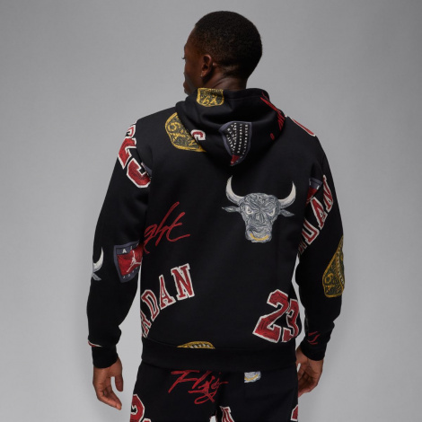 Худі Nike MJ ESS AOP FLC PO чорне FN4545-010
