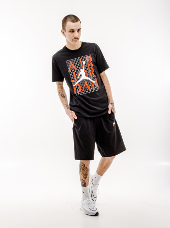 Футболка Nike JORDAN MJ BRAND JM STACK SS CREW чорна FN5978-010