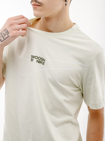 Футболка Nike M TEE LBR BIG SWOOSH сіра FQ3785-020